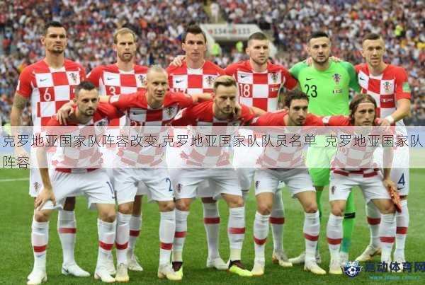 克罗地亚国家队阵容改变,克罗地亚国家队队员名单  克罗地亚国家队阵容