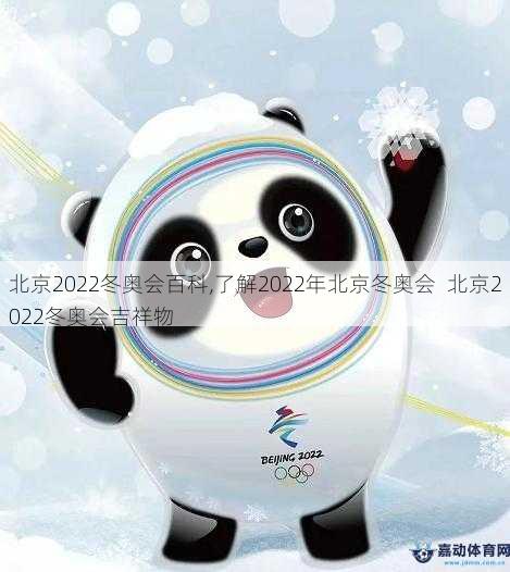 北京2022冬奥会百科,了解2022年北京冬奥会  北京2022冬奥会吉祥物