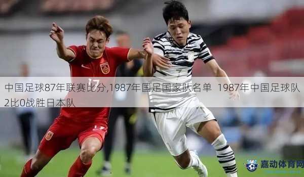 中国足球87年联赛比分,1987年国足国家队名单  1987年中国足球队2比0战胜日本队