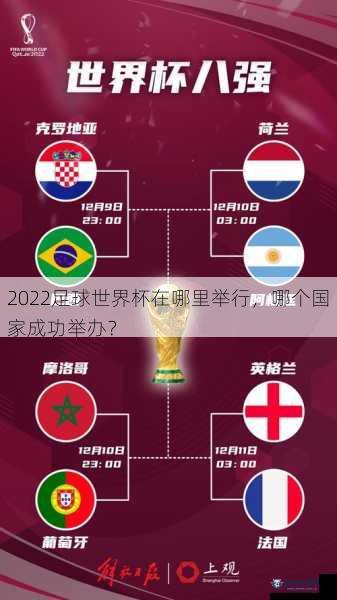 2022足球世界杯在哪里举行，哪个国家成功举办？