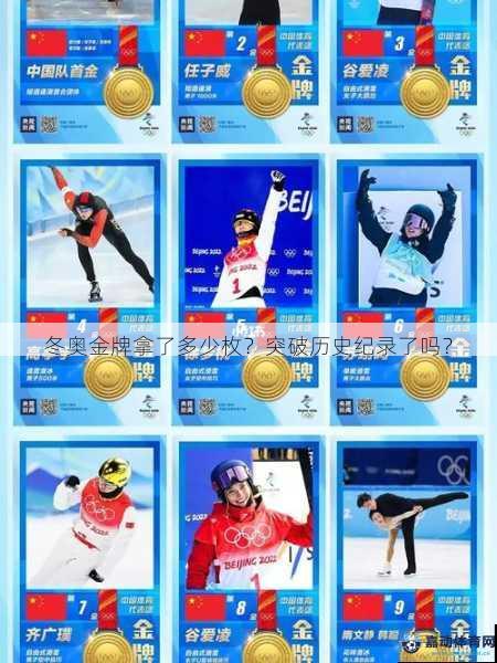 冬奥金牌拿了多少枚？突破历史纪录了吗？