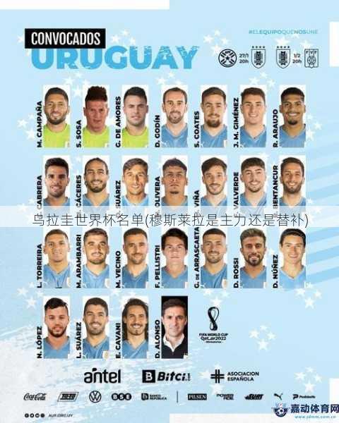 乌拉圭世界杯名单(穆斯莱拉是主力还是替补)